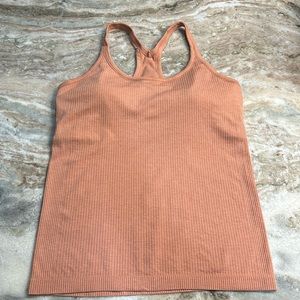 Lululemon Pink Savannah Ebb to Street Tank